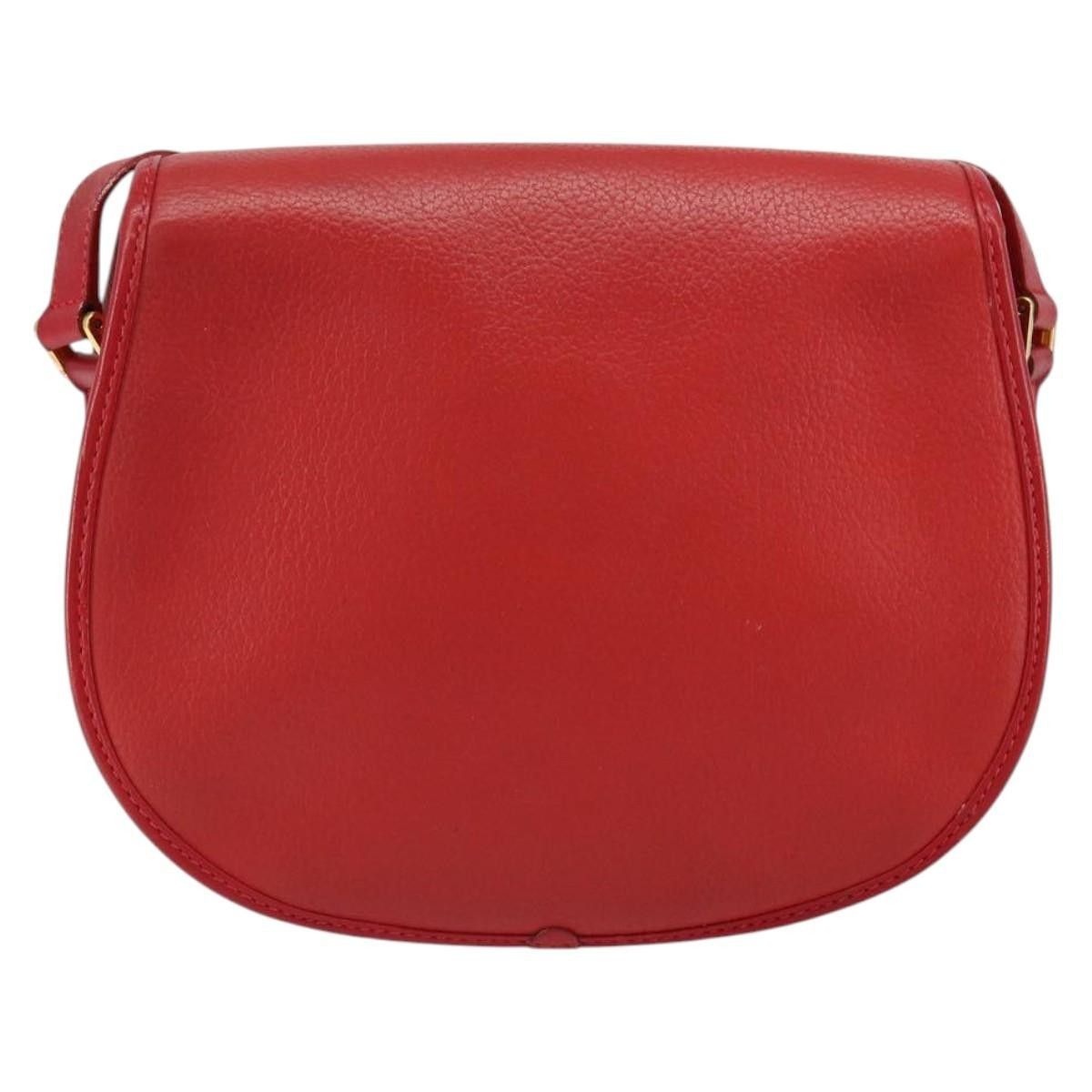 Gucci Gucci Vintage Flap Shoulder Bag Leather Size ONE SIZE - 2 Thumbnail