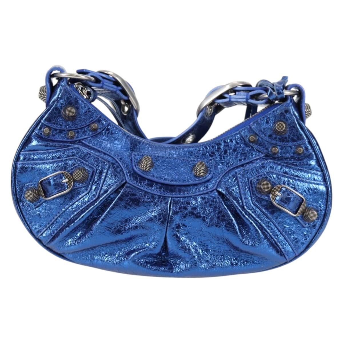 Balenciaga Balenciaga Le Cagole Giant Studs Shoulder Bag Leather Size ONE SIZE - 18 Thumbnail
