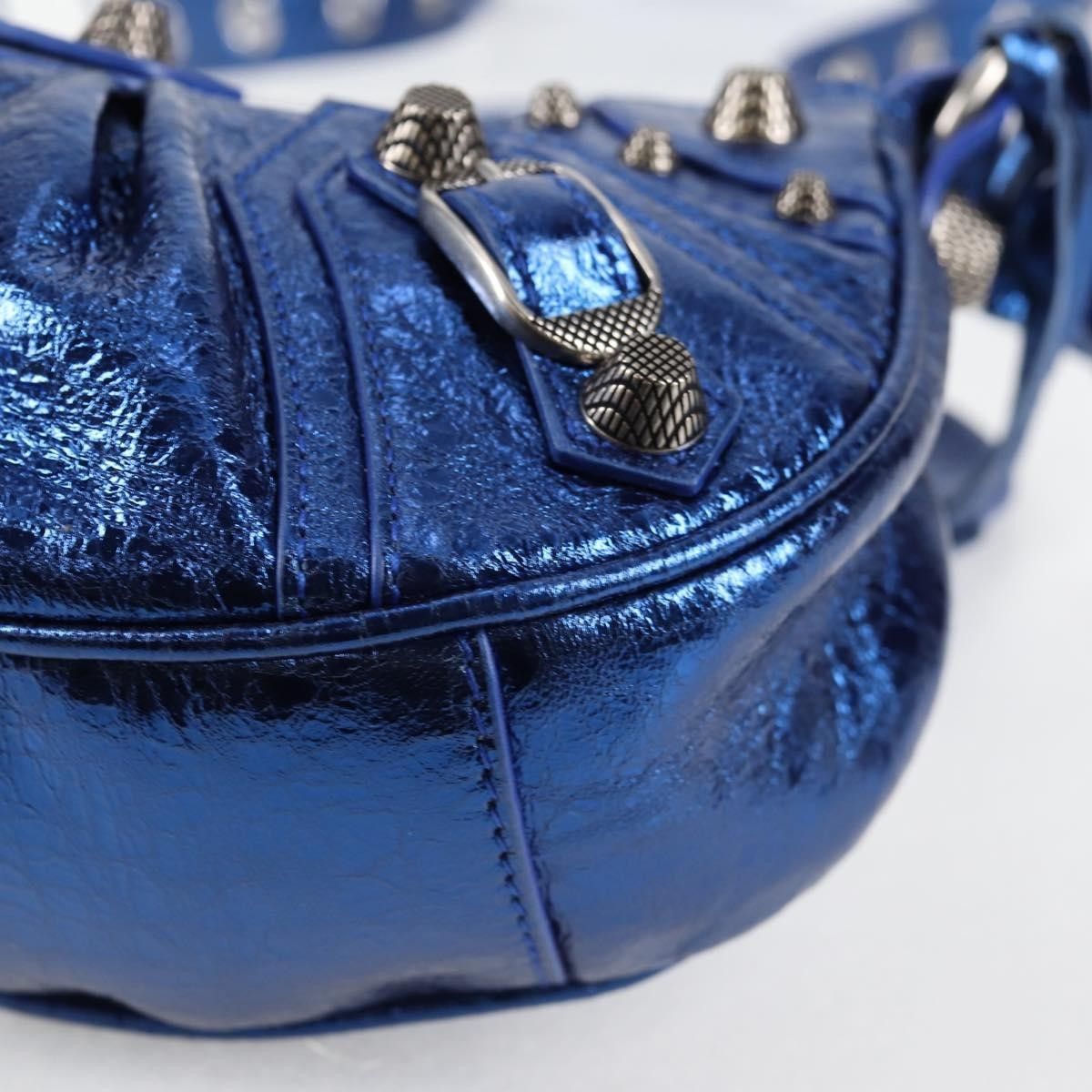 Balenciaga Balenciaga Le Cagole Giant Studs Shoulder Bag Leather Size ONE SIZE - 10 Thumbnail