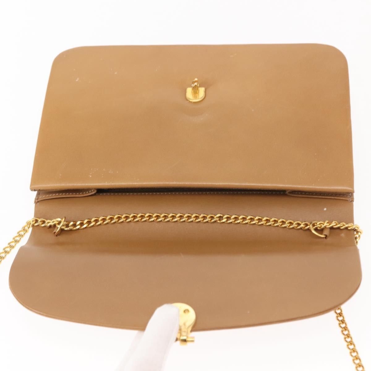 Dior Christian Dior Vintage CD Chain Flap Shoulder Bag Leather Size ONE SIZE - 17 Thumbnail