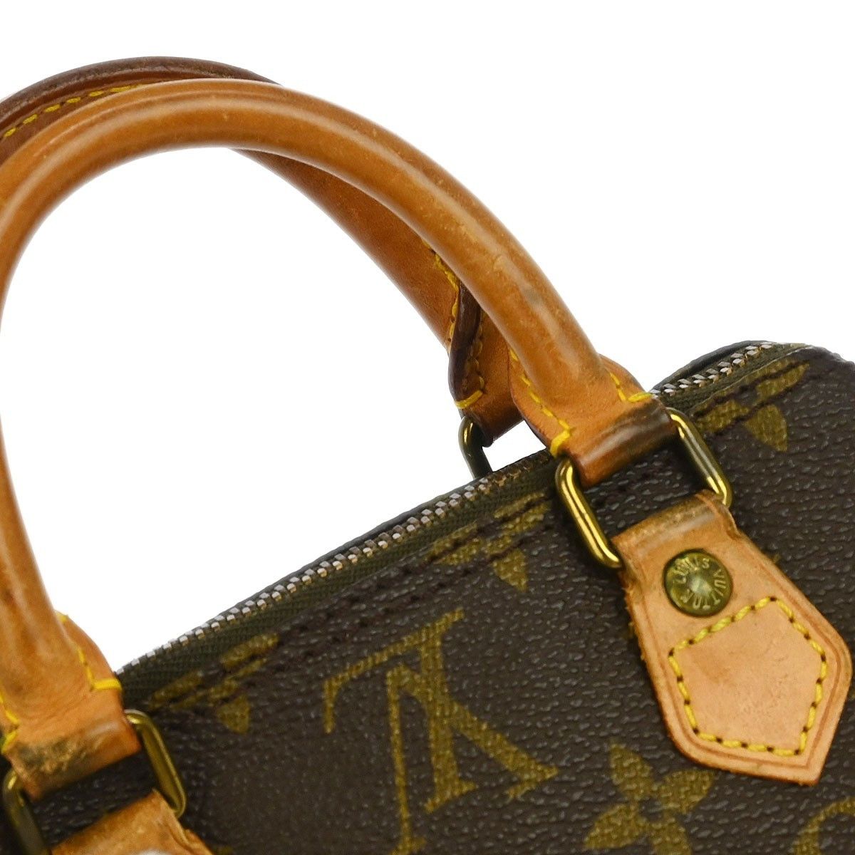 Louis Vuitton Louis Vuitton Speedy Mini HL Handbag Monogram Canvas Size ONE SIZE - 5 Thumbnail