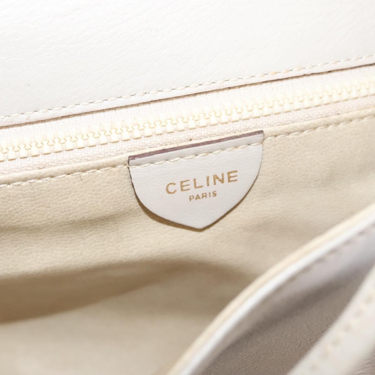 Celine Celine Flap Shoulder Bag Leather Size ONE SIZE - 6 Thumbnail
