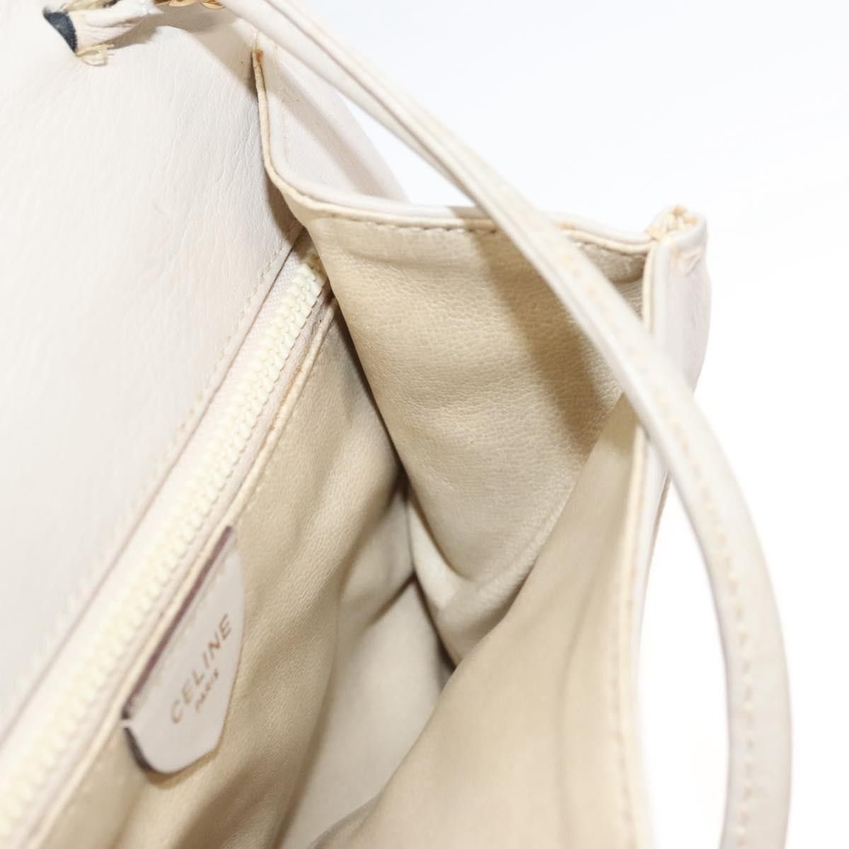 Celine Celine Flap Shoulder Bag Leather Size ONE SIZE - 21 Thumbnail