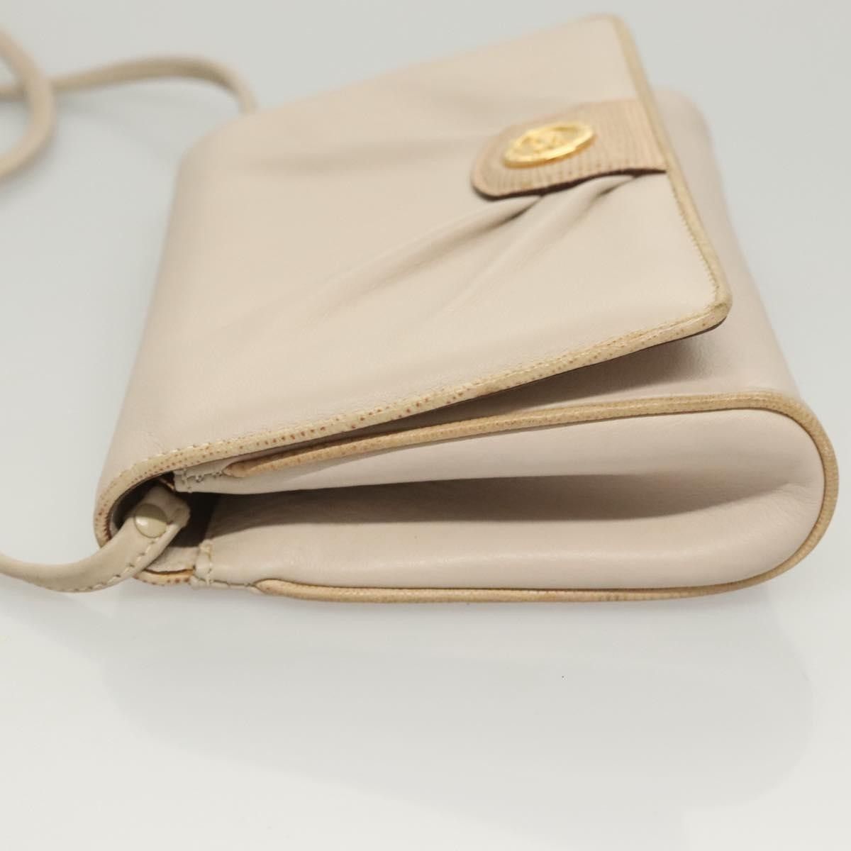 Celine Celine Flap Shoulder Bag Leather Size ONE SIZE - 4 Thumbnail