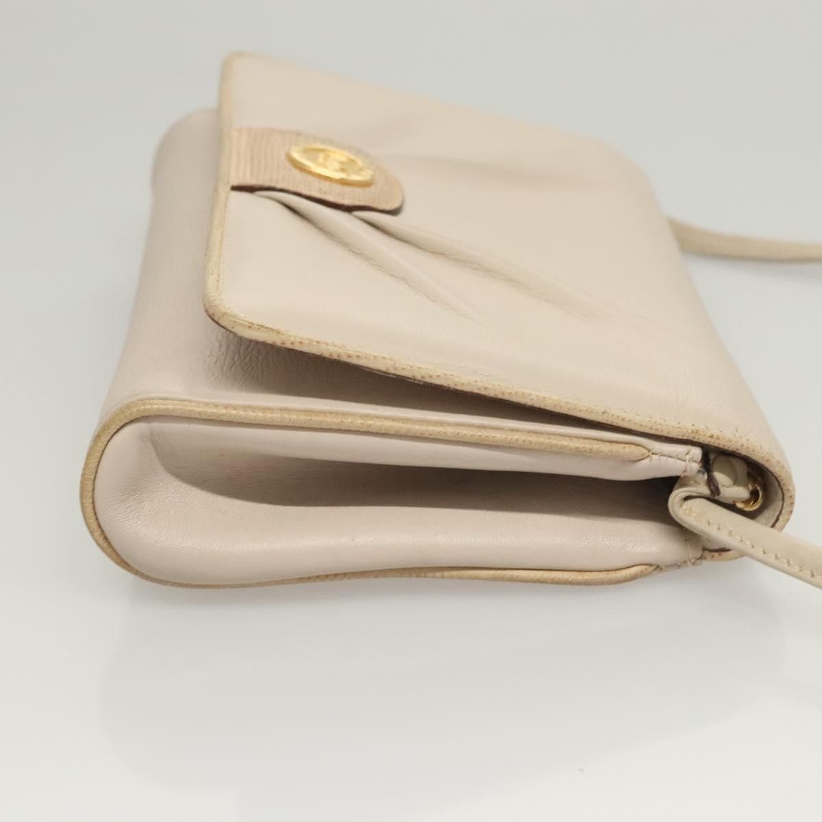 Celine Celine Flap Shoulder Bag Leather Size ONE SIZE - 3 Thumbnail