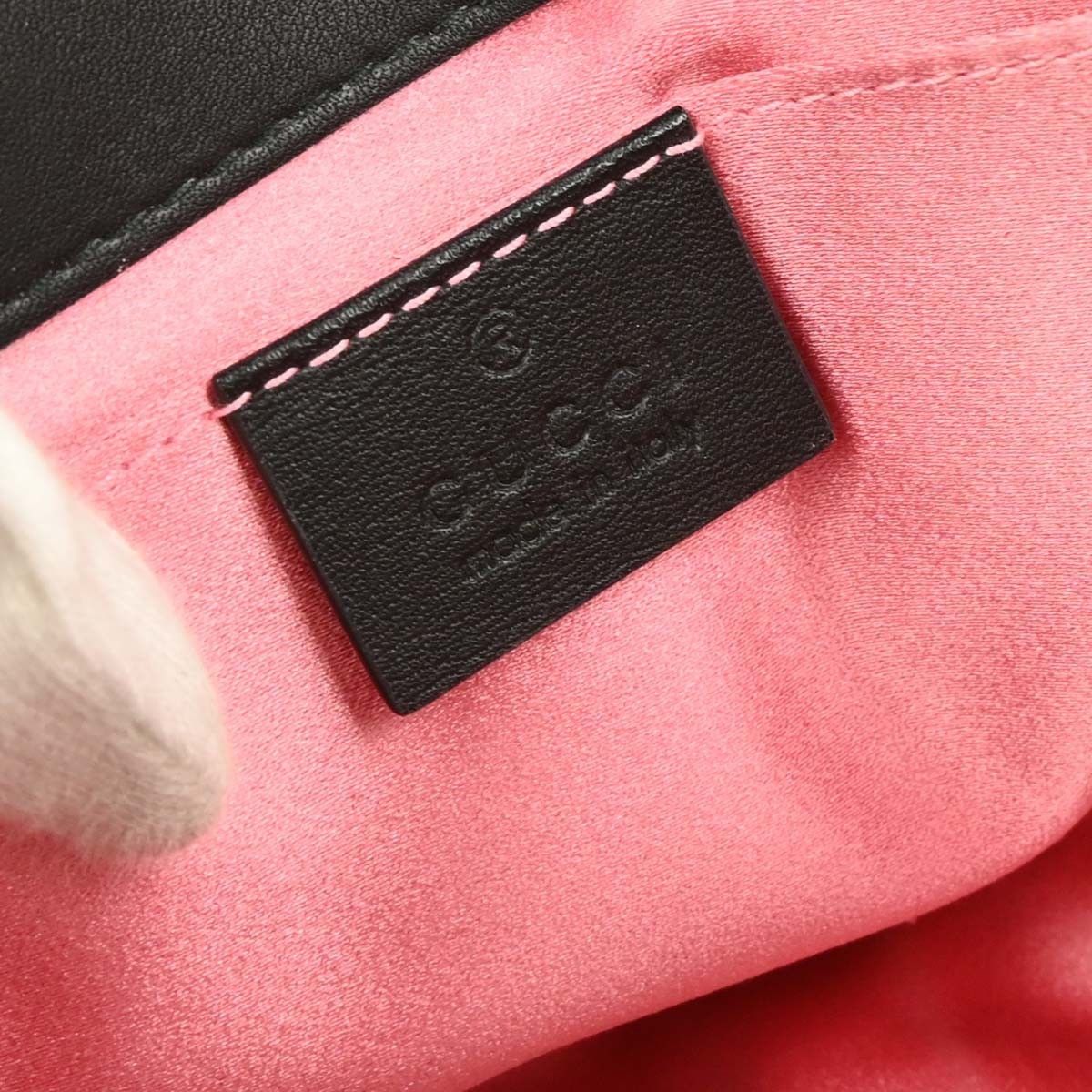 Gucci Gucci GG Marmont Flap Bag Matelasse Velvet Size ONE SIZE - 4 Thumbnail