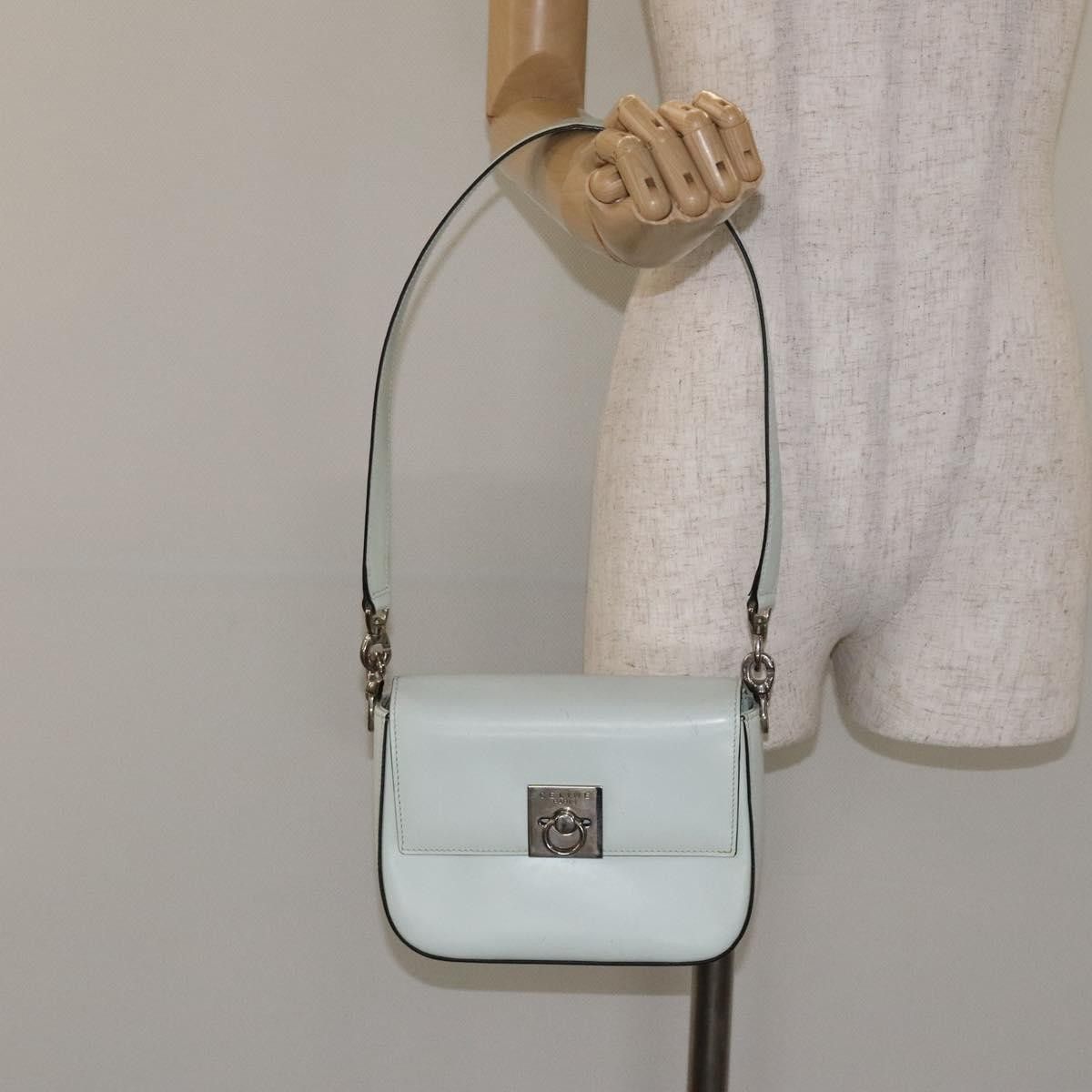 Celine Celine Flap Shoulder Bag Leather Size ONE SIZE - 14 Thumbnail