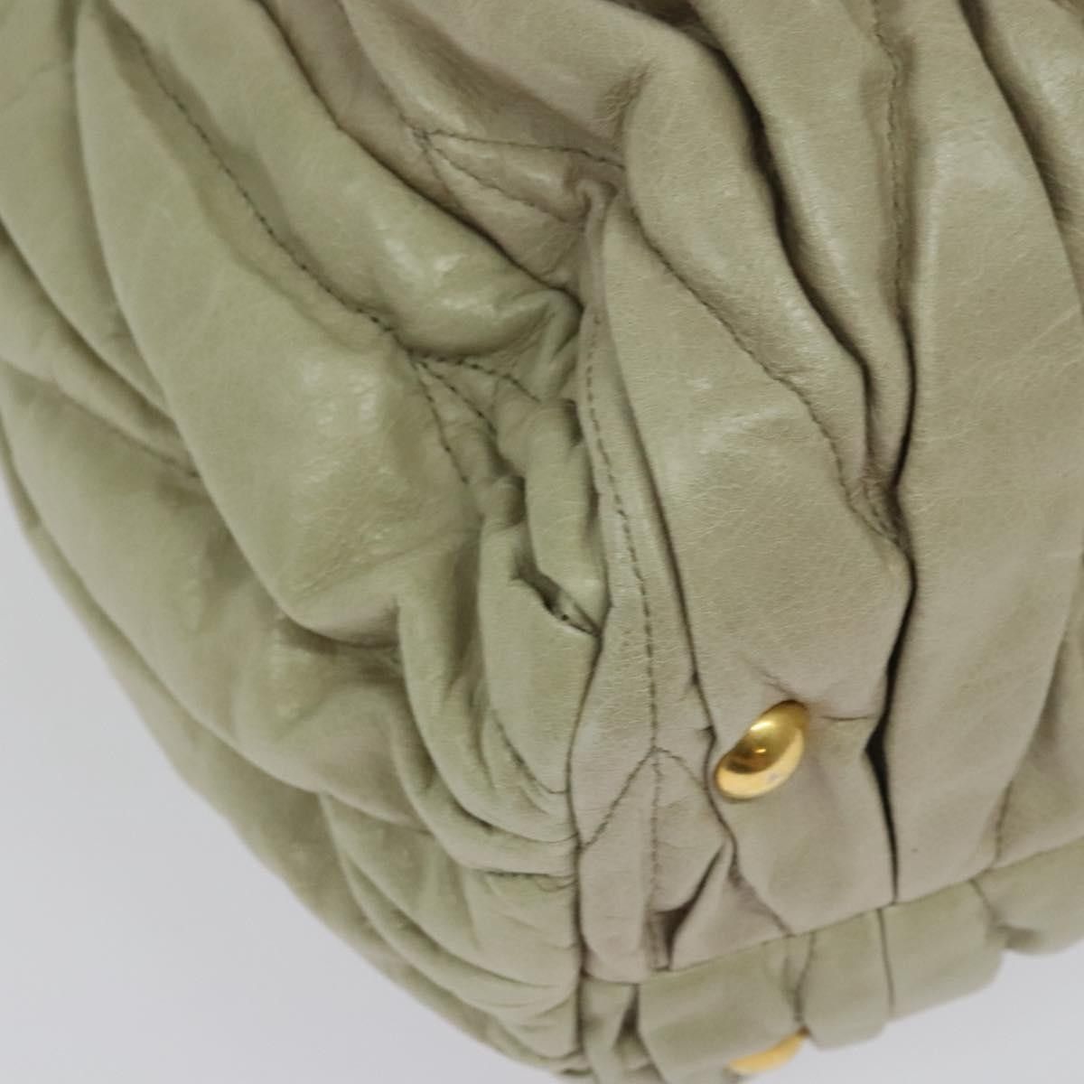 Miu Miu Miu Miu Coffer Convertible Satchel Leather Size ONE SIZE - 12 Thumbnail