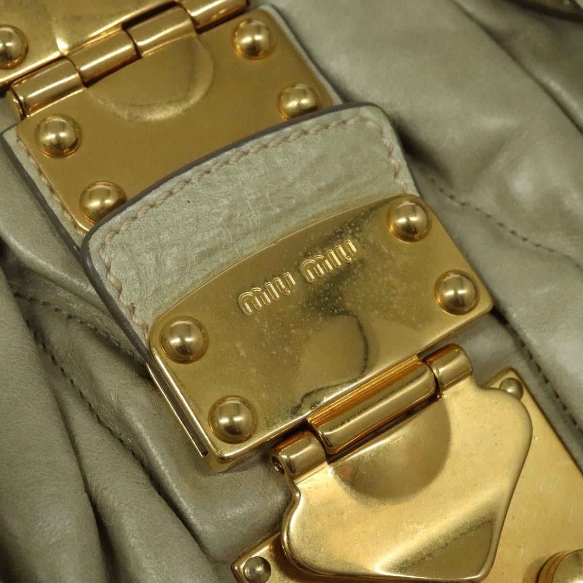 Miu Miu Miu Miu Coffer Convertible Satchel Leather Size ONE SIZE - 20 Thumbnail
