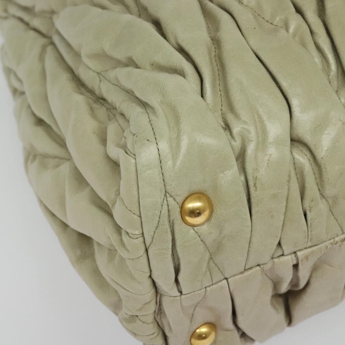 Miu Miu Miu Miu Coffer Convertible Satchel Leather Size ONE SIZE - 11 Thumbnail