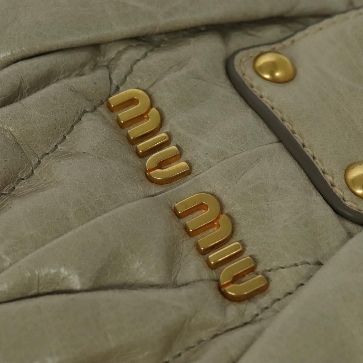 Miu Miu Miu Miu Coffer Convertible Satchel Leather Size ONE SIZE - 19 Thumbnail