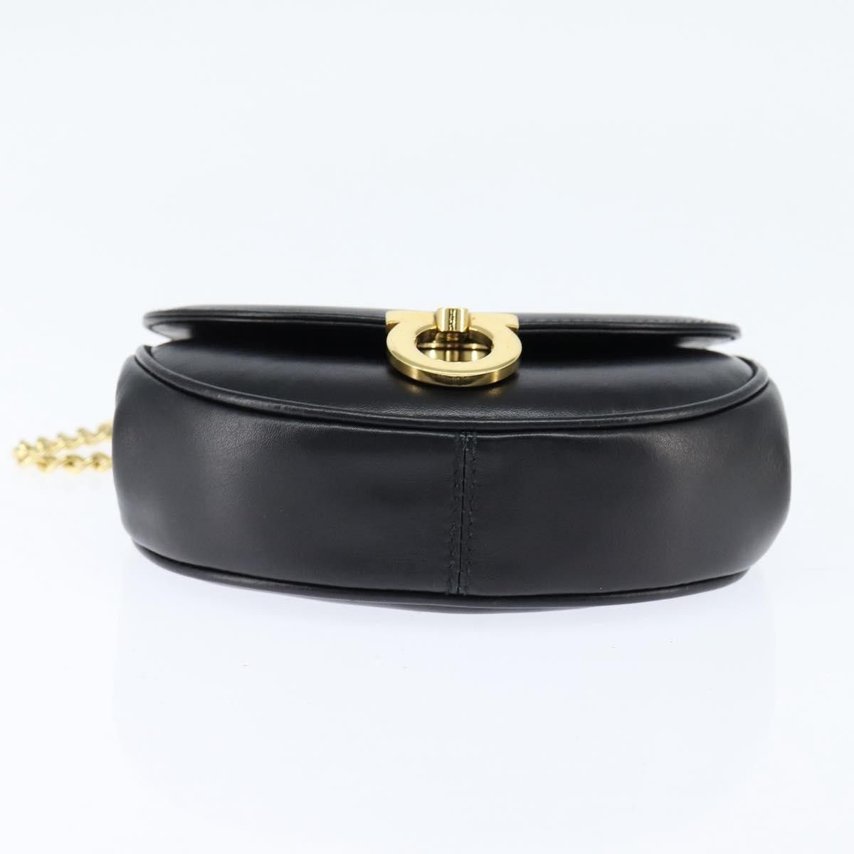 Salvatore Ferragamo Salvatore Ferragamo Gancini Chain Leather Size ONE SIZE - 16 Thumbnail