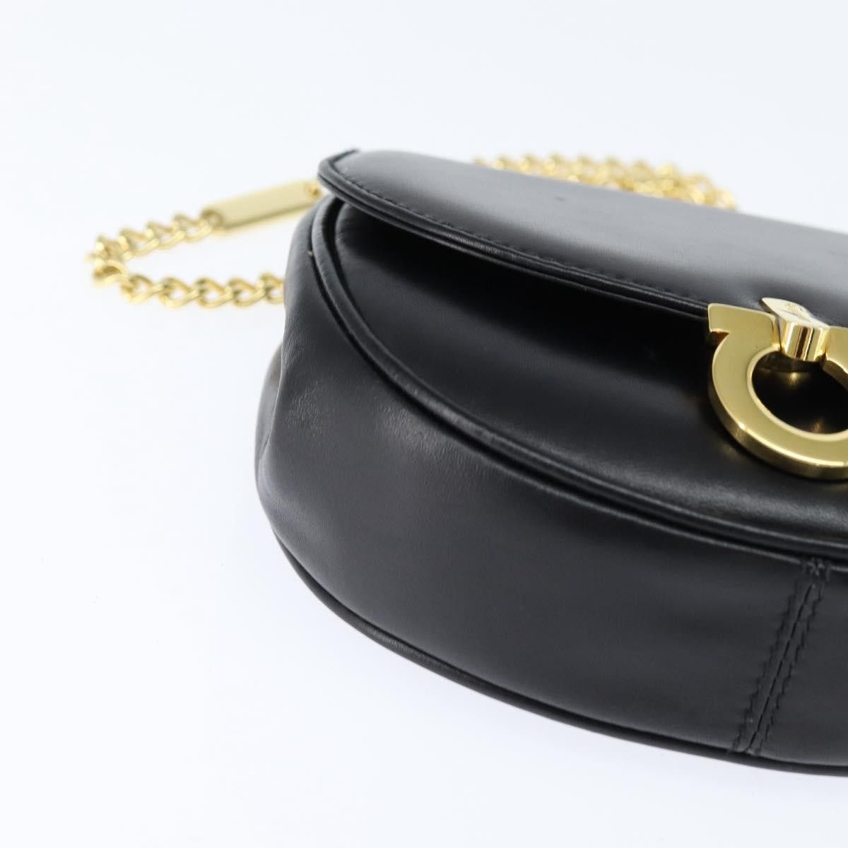 Salvatore Ferragamo Salvatore Ferragamo Gancini Chain Leather Size ONE SIZE - 8 Thumbnail