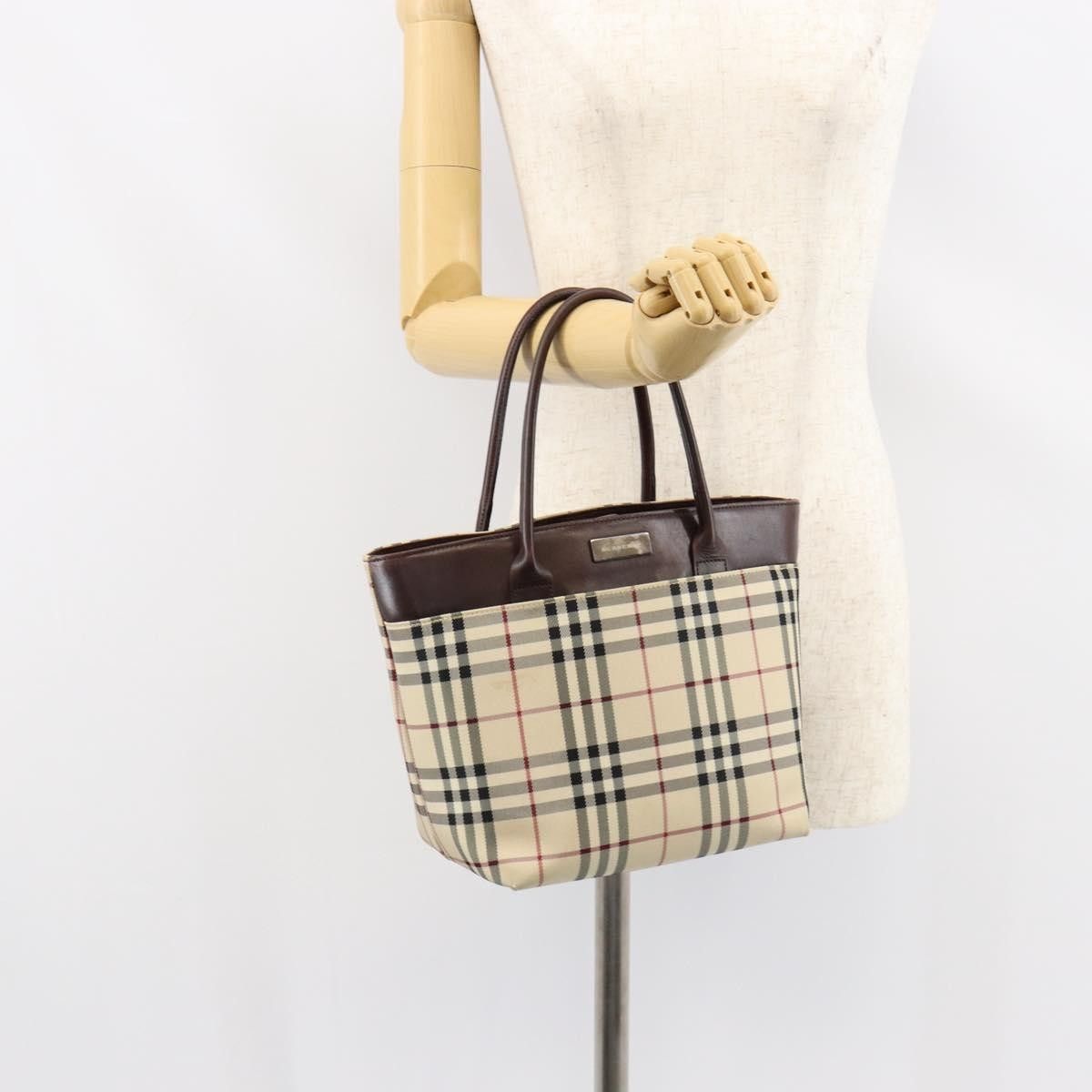 Burberry Burberry Nova Check Handbag Nova Check Canvas and leather Size ONE SIZE - 12 Thumbnail