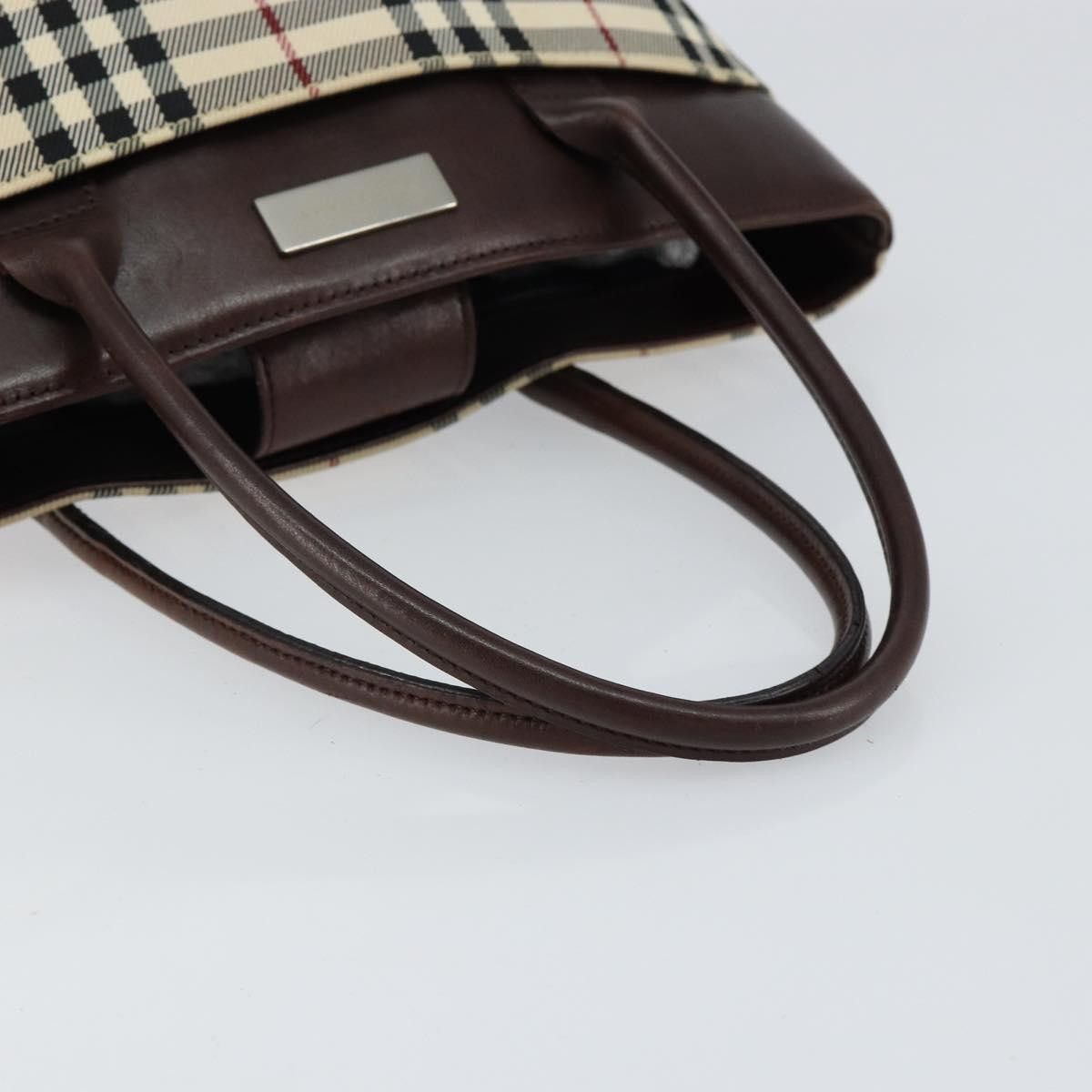 Burberry Burberry Nova Check Handbag Nova Check Canvas and leather Size ONE SIZE - 14 Thumbnail