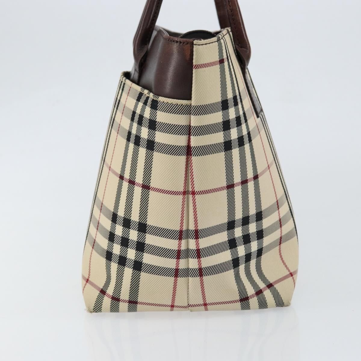 Burberry Burberry Nova Check Handbag Nova Check Canvas and leather Size ONE SIZE - 4 Thumbnail