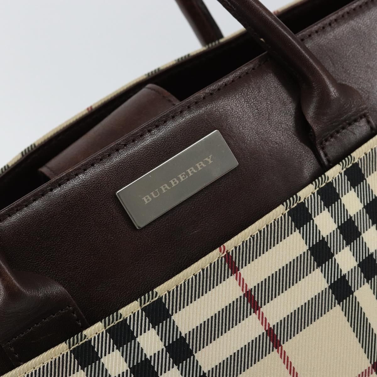 Burberry Burberry Nova Check Handbag Nova Check Canvas and leather Size ONE SIZE - 11 Thumbnail