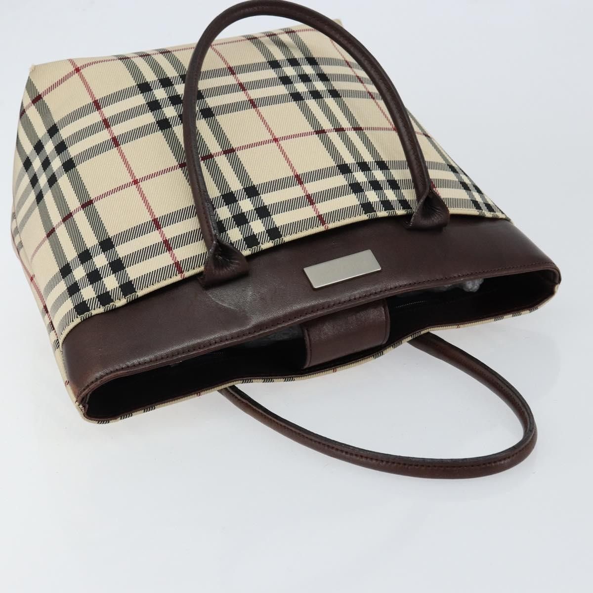 Burberry Burberry Nova Check Handbag Nova Check Canvas and leather Size ONE SIZE - 13 Thumbnail