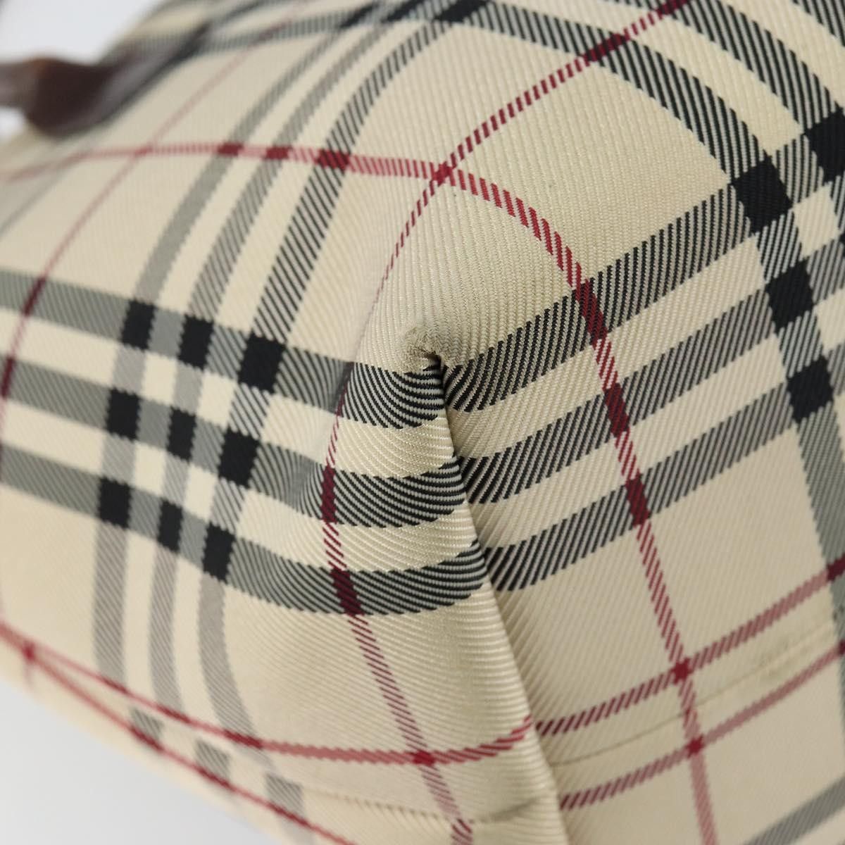 Burberry Burberry Nova Check Handbag Nova Check Canvas and leather Size ONE SIZE - 7 Thumbnail
