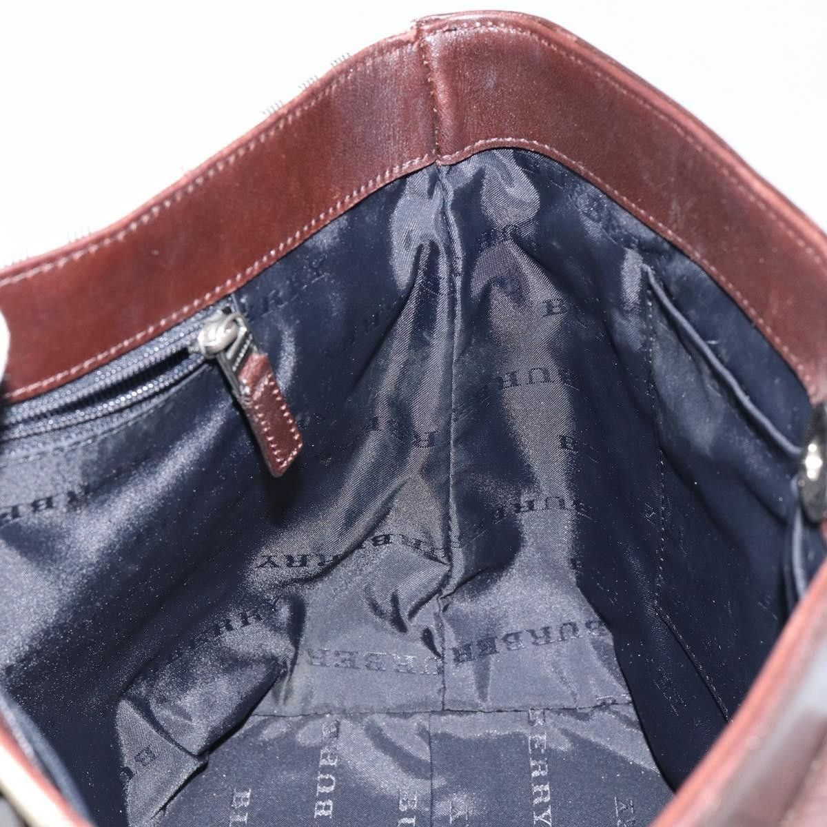 Burberry Burberry Nova Check Handbag Nova Check Canvas and leather Size ONE SIZE - 17 Thumbnail