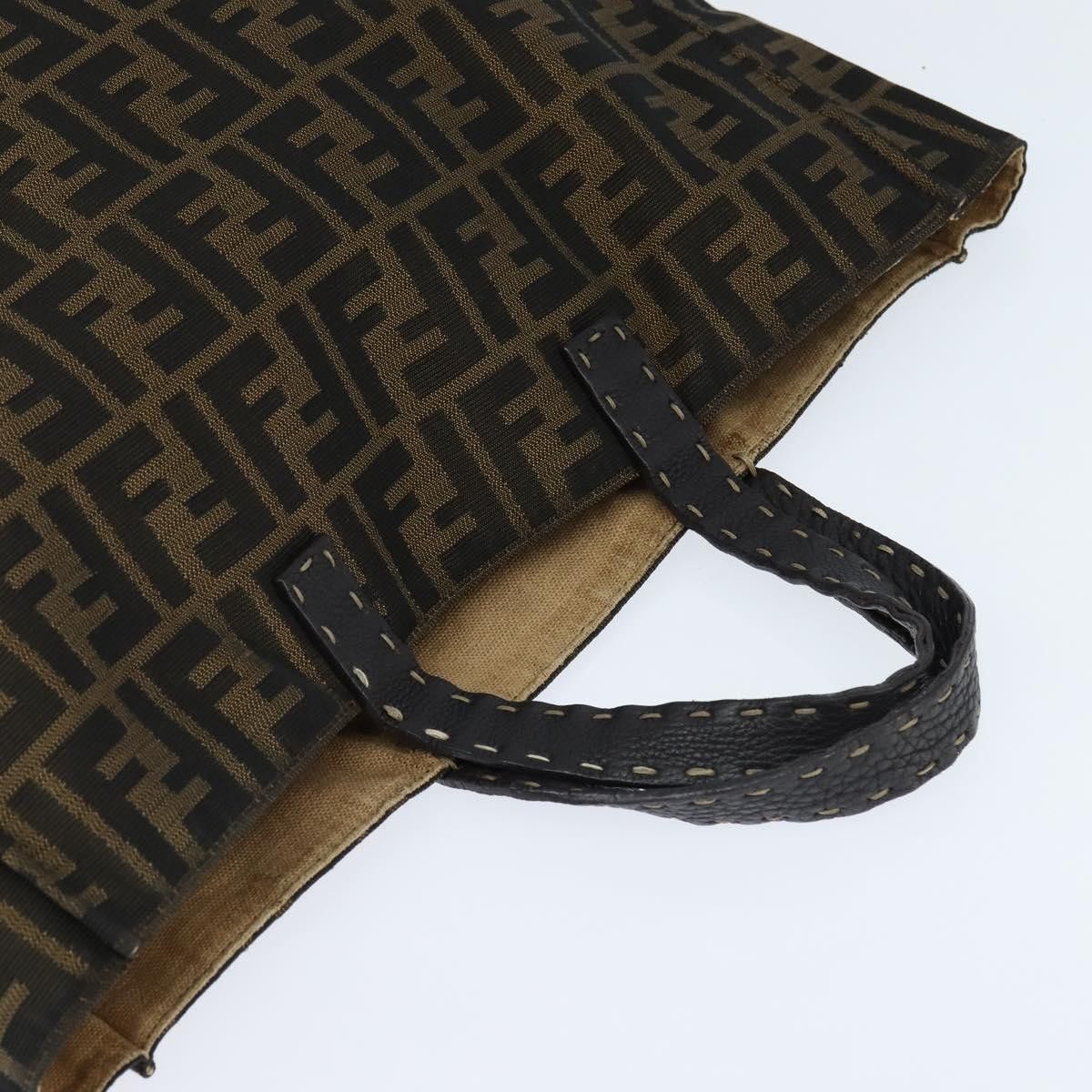 Fendi Fendi Open Shopping Tote Zucca Canvas Size ONE SIZE - 15 Thumbnail