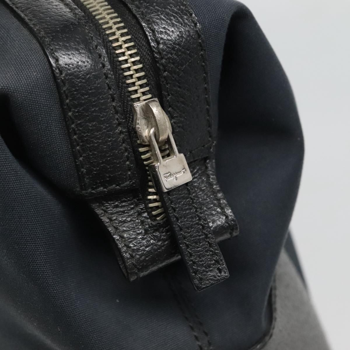 Salvatore Ferragamo Salvatore Ferragamo Vintage Handbag Nylon Size ONE SIZE - 12 Thumbnail