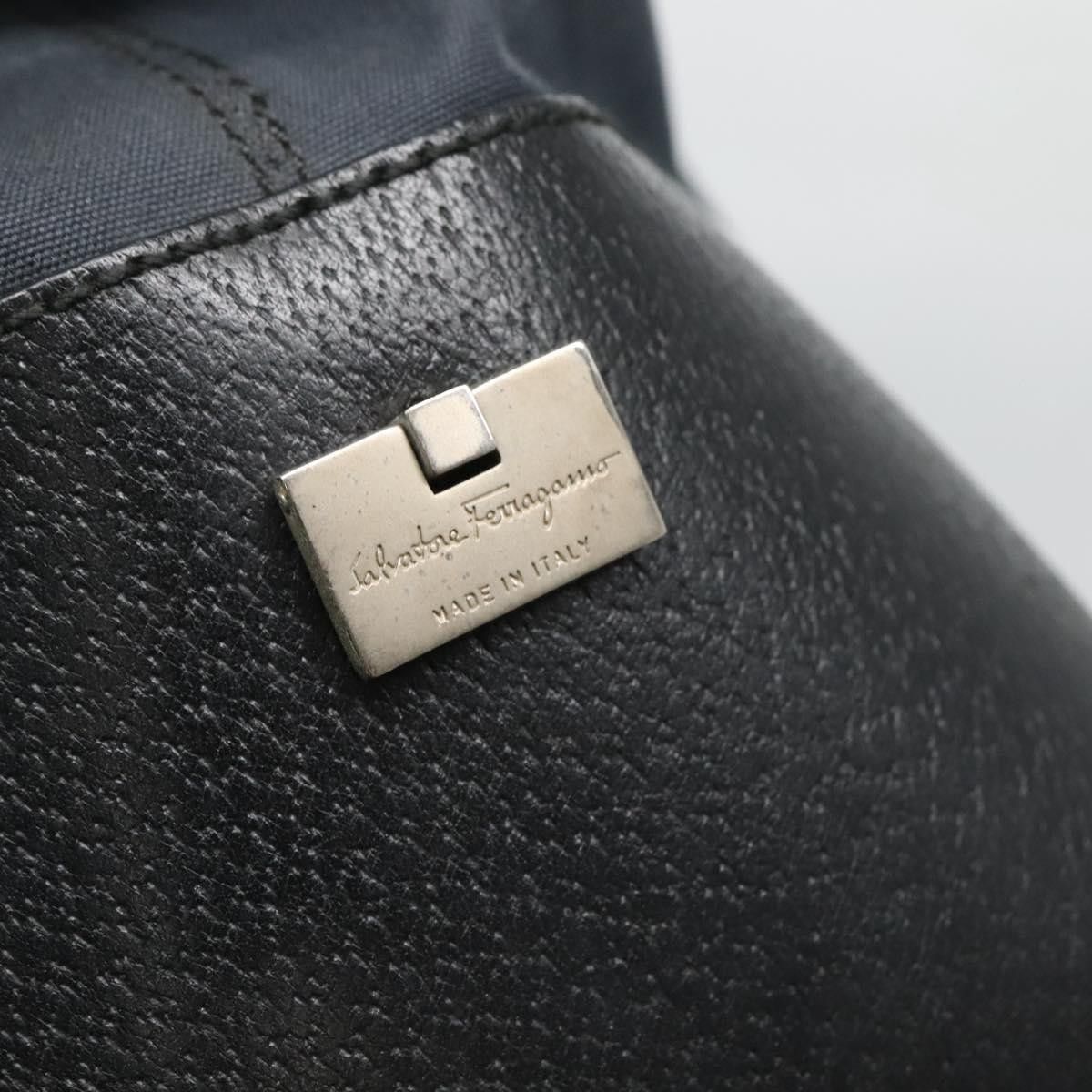 Salvatore Ferragamo Salvatore Ferragamo Vintage Handbag Nylon Size ONE SIZE - 13 Thumbnail
