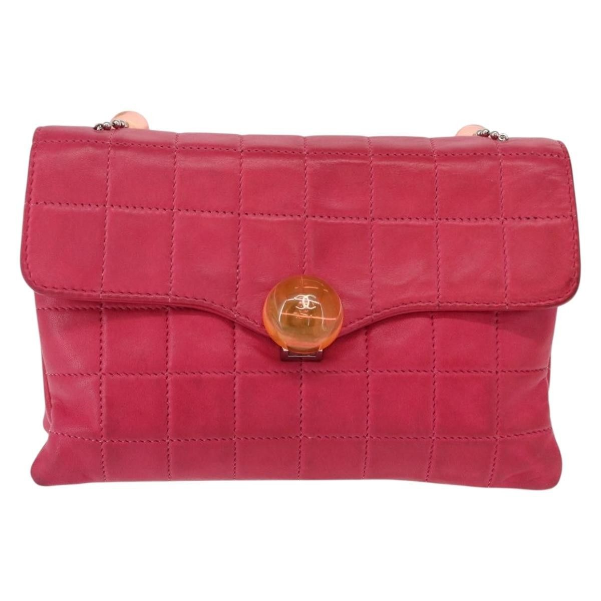 Chanel Chanel Chocolate Bar CC Clutch Quilted Leather Size ONE SIZE - 24 Thumbnail