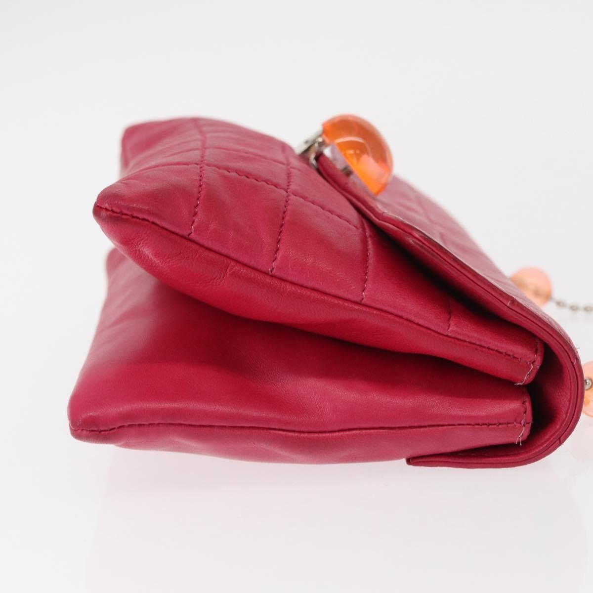 Chanel Chanel Chocolate Bar CC Clutch Quilted Leather Size ONE SIZE - 3 Thumbnail