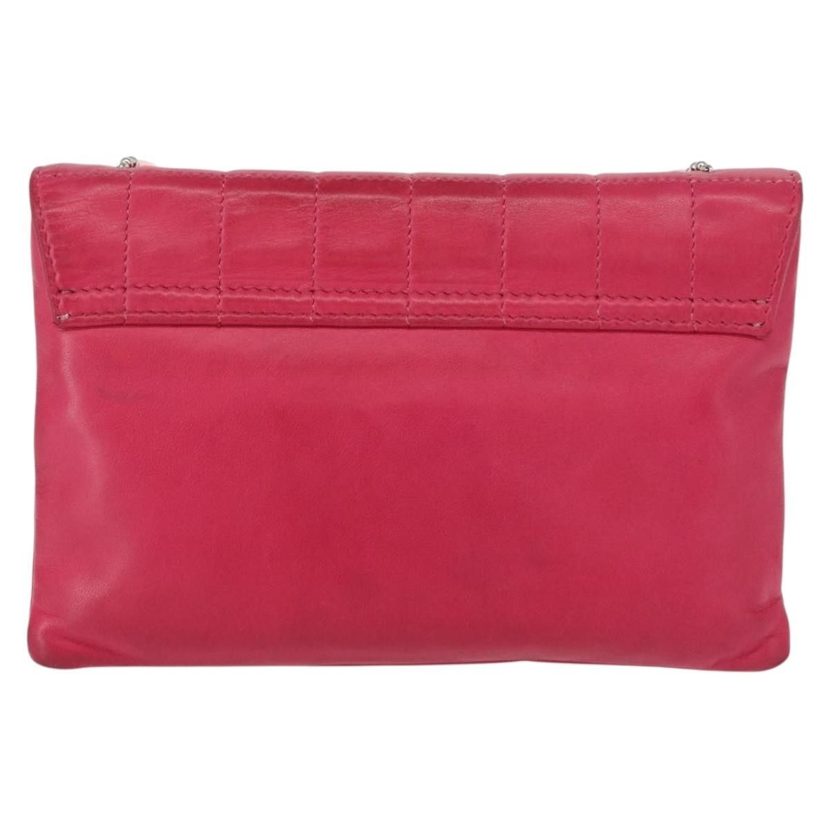 Chanel Chanel Chocolate Bar CC Clutch Quilted Leather Size ONE SIZE - 2 Thumbnail