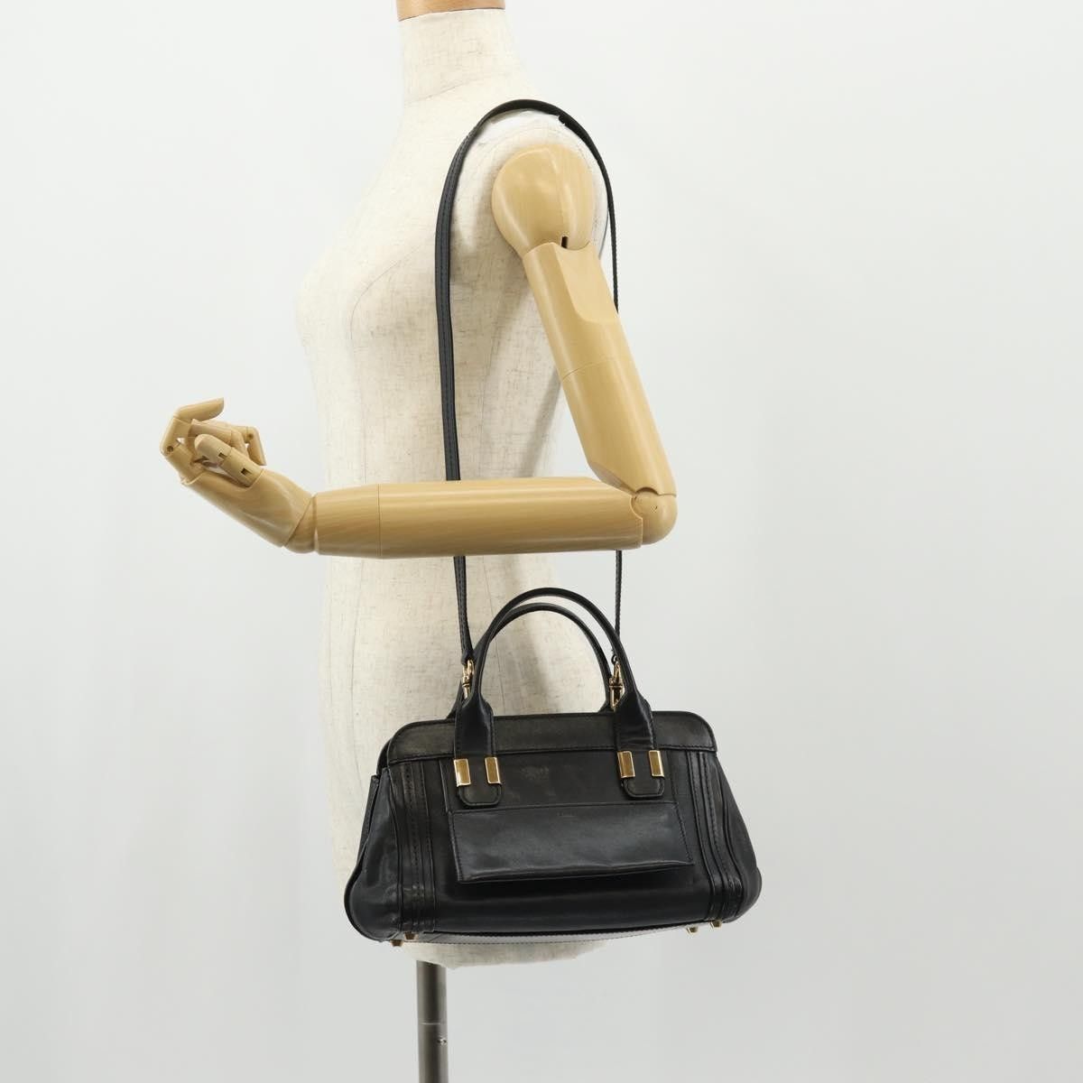 Chloe Chloe Alice Satchel Leather Size ONE SIZE - 17 Thumbnail