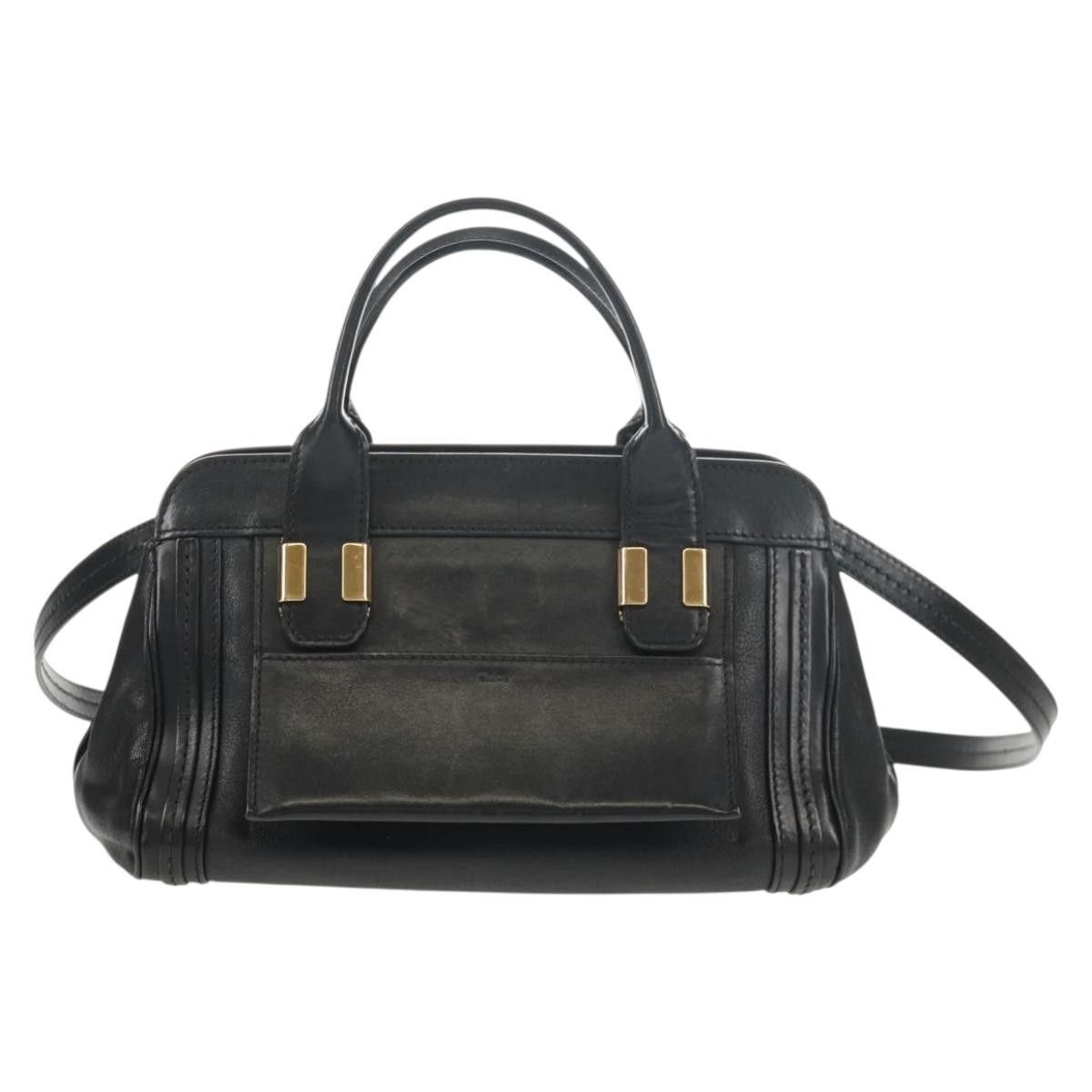 Chloe Chloe Alice Satchel Leather Size ONE SIZE - 24 Thumbnail