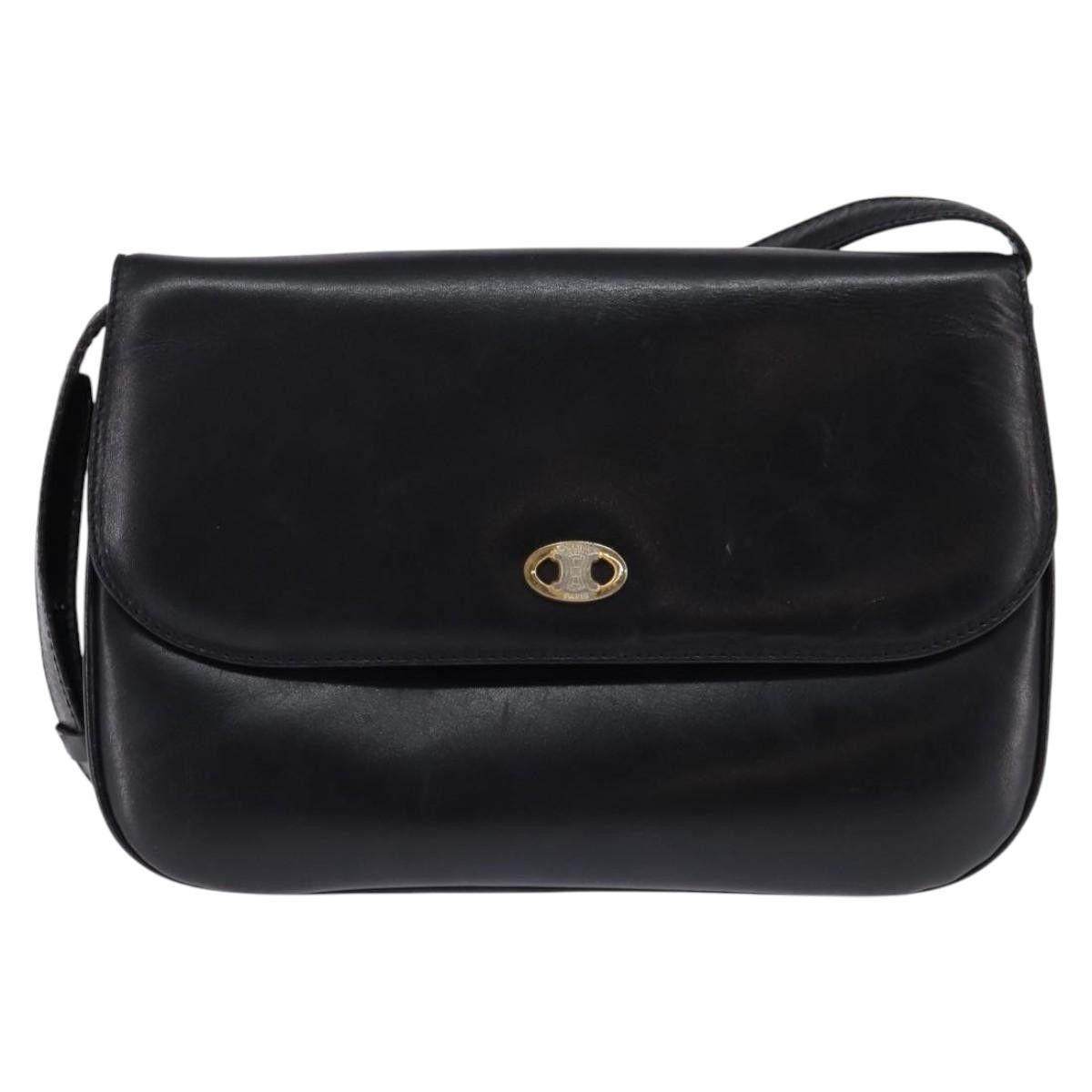 Celine Celine Vintage Triomphe Shoulder Bag Leather Size ONE SIZE - 19 Thumbnail