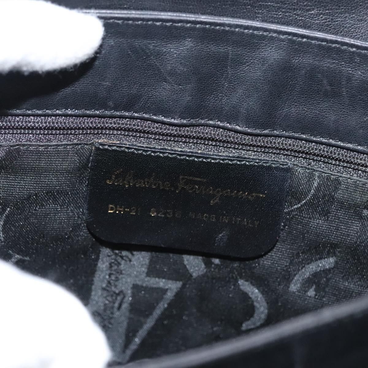 Salvatore Ferragamo Salvatore Ferragamo Flap Handbag Leather Size ONE SIZE - 6 Thumbnail