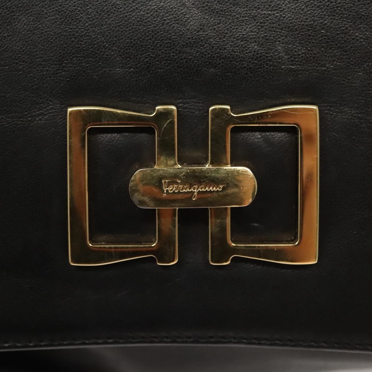 Salvatore Ferragamo Salvatore Ferragamo Flap Handbag Leather Size ONE SIZE - 12 Thumbnail