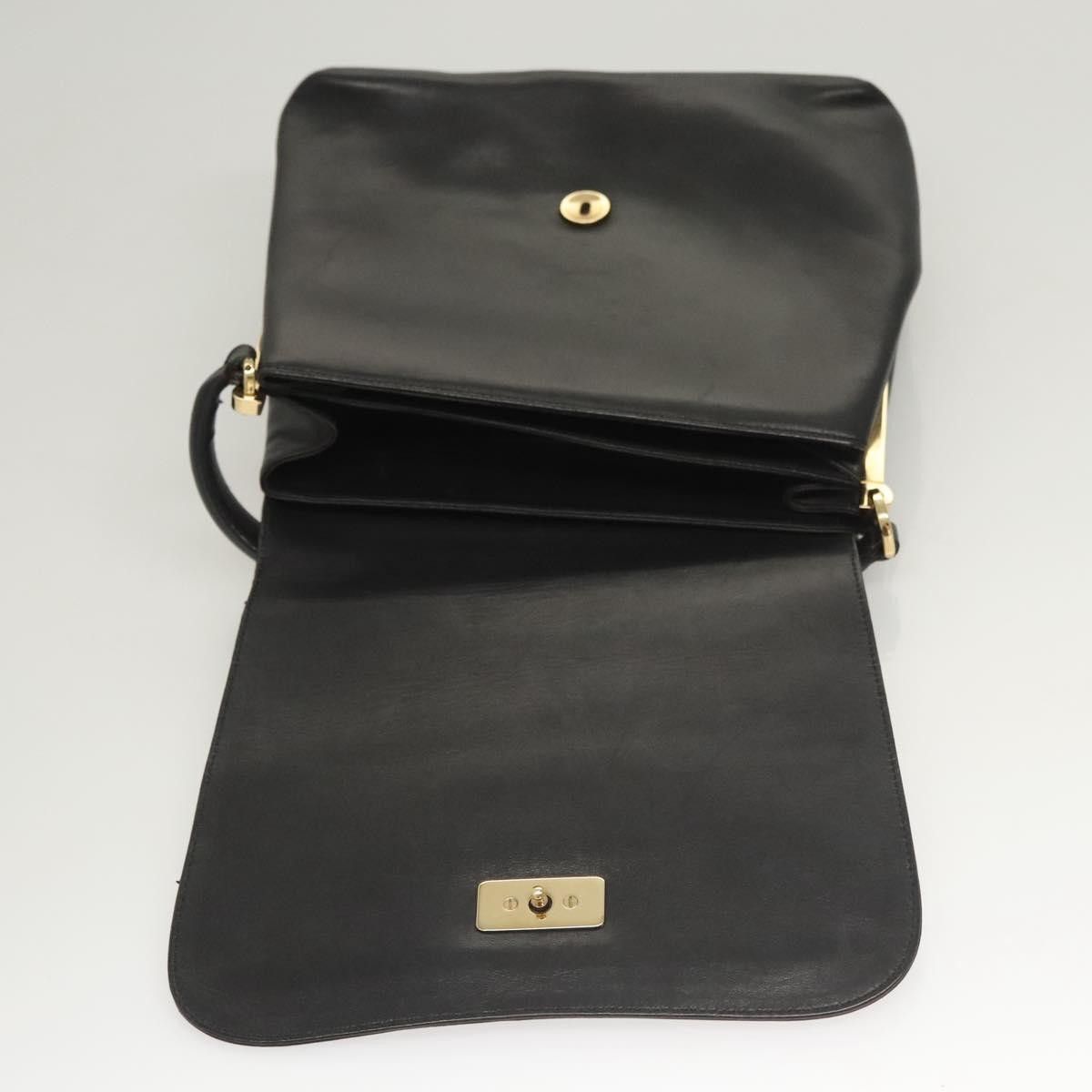 Salvatore Ferragamo Salvatore Ferragamo Flap Handbag Leather Size ONE SIZE - 15 Thumbnail