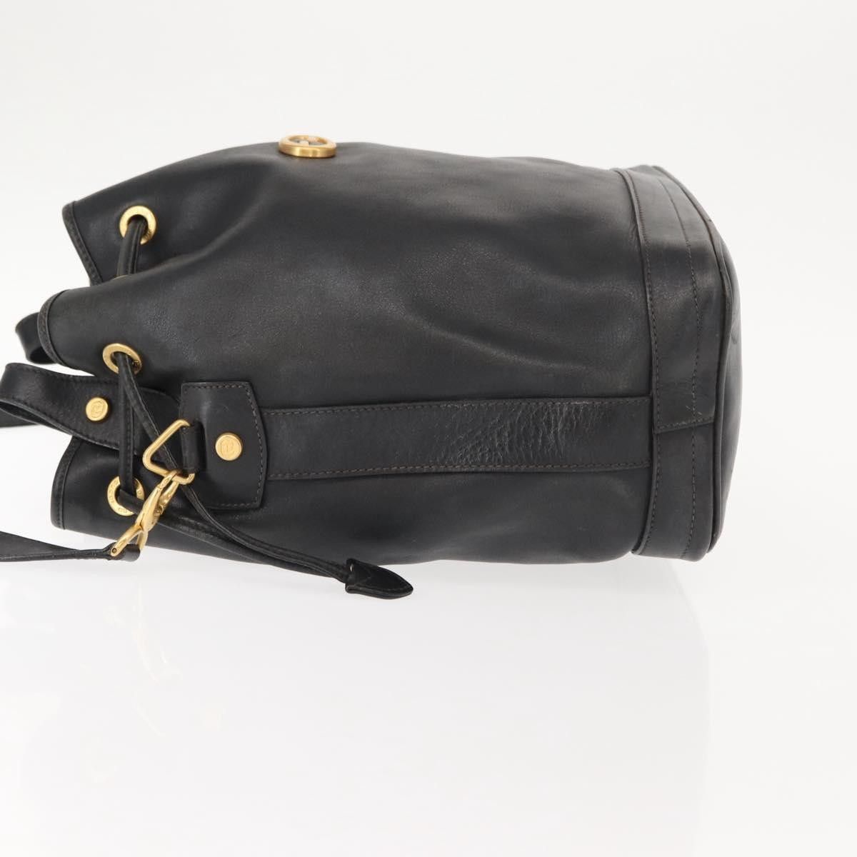 Gucci Gucci Vintage Drawstring Shoulder Bag Leather Size ONE SIZE - 4 Thumbnail