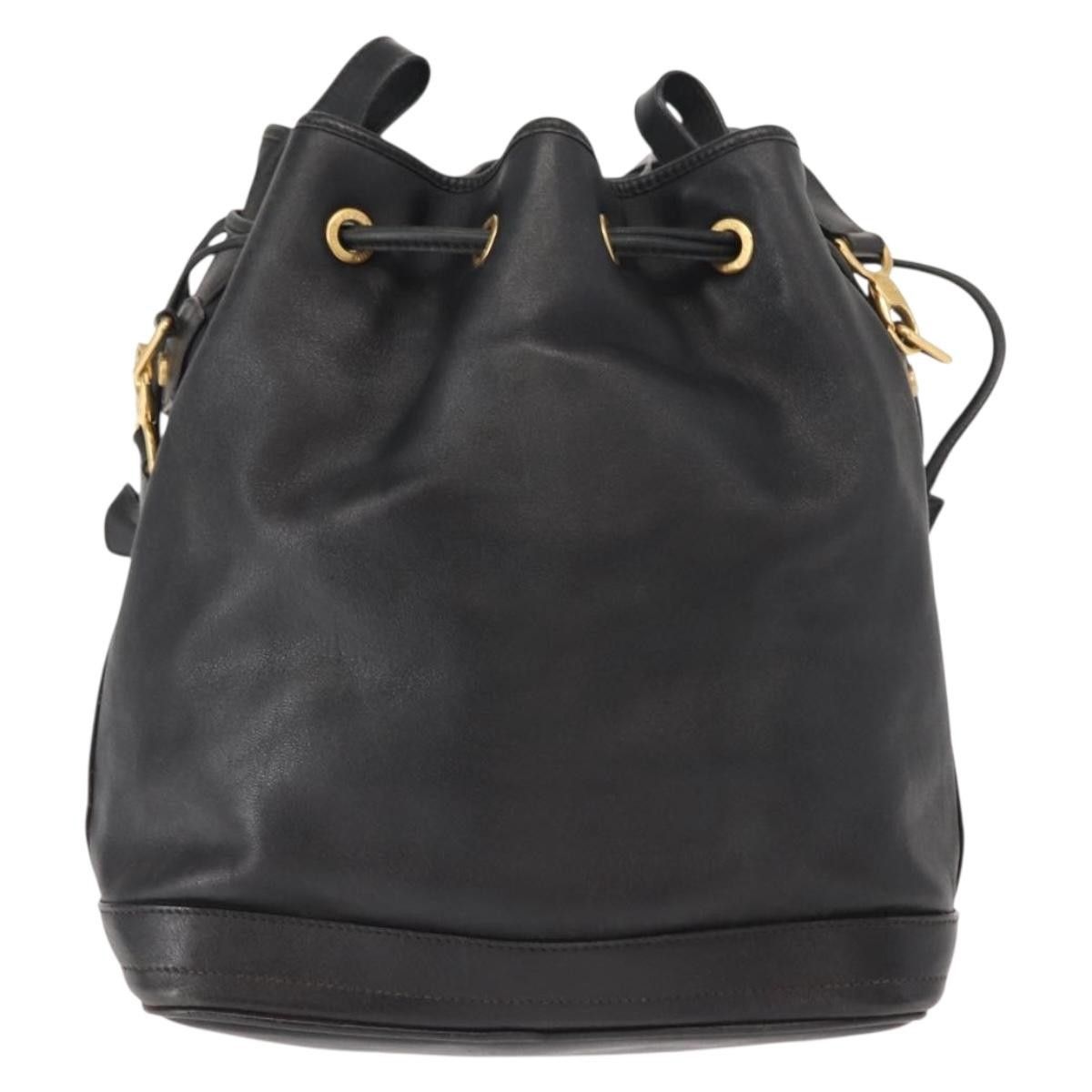Gucci Gucci Vintage Drawstring Shoulder Bag Leather Size ONE SIZE - 2 Thumbnail
