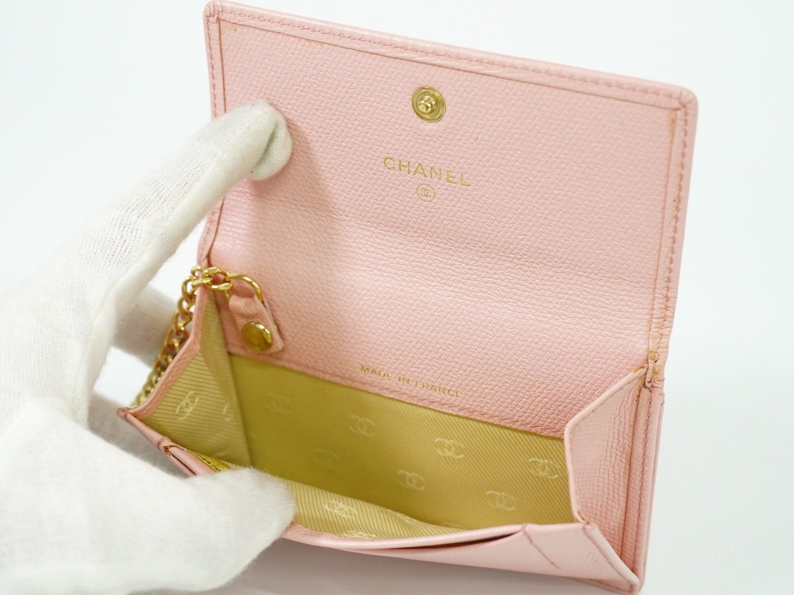 Chanel Chanel Coco bouton wallet Leather Size ONE SIZE - 4 Thumbnail