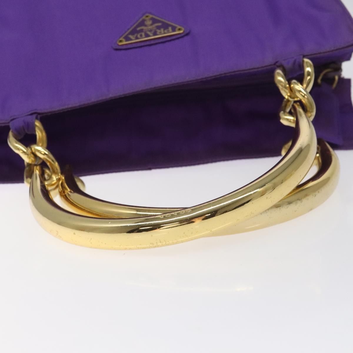 Prada Prada Metal Handles Tote Tessuto Size ONE SIZE - 8 Thumbnail