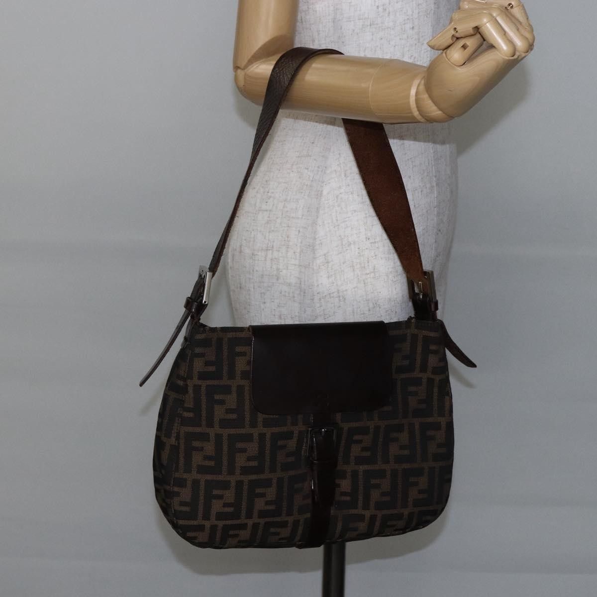 Fendi Fendi Vintage Shoulder Bag Zucca Canvas Size ONE SIZE - 16 Thumbnail