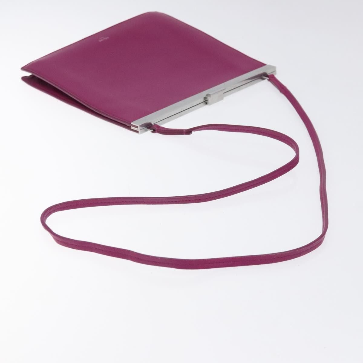 Celine Celine Clasp Crossbody Bag Leather Size ONE SIZE - 7 Thumbnail