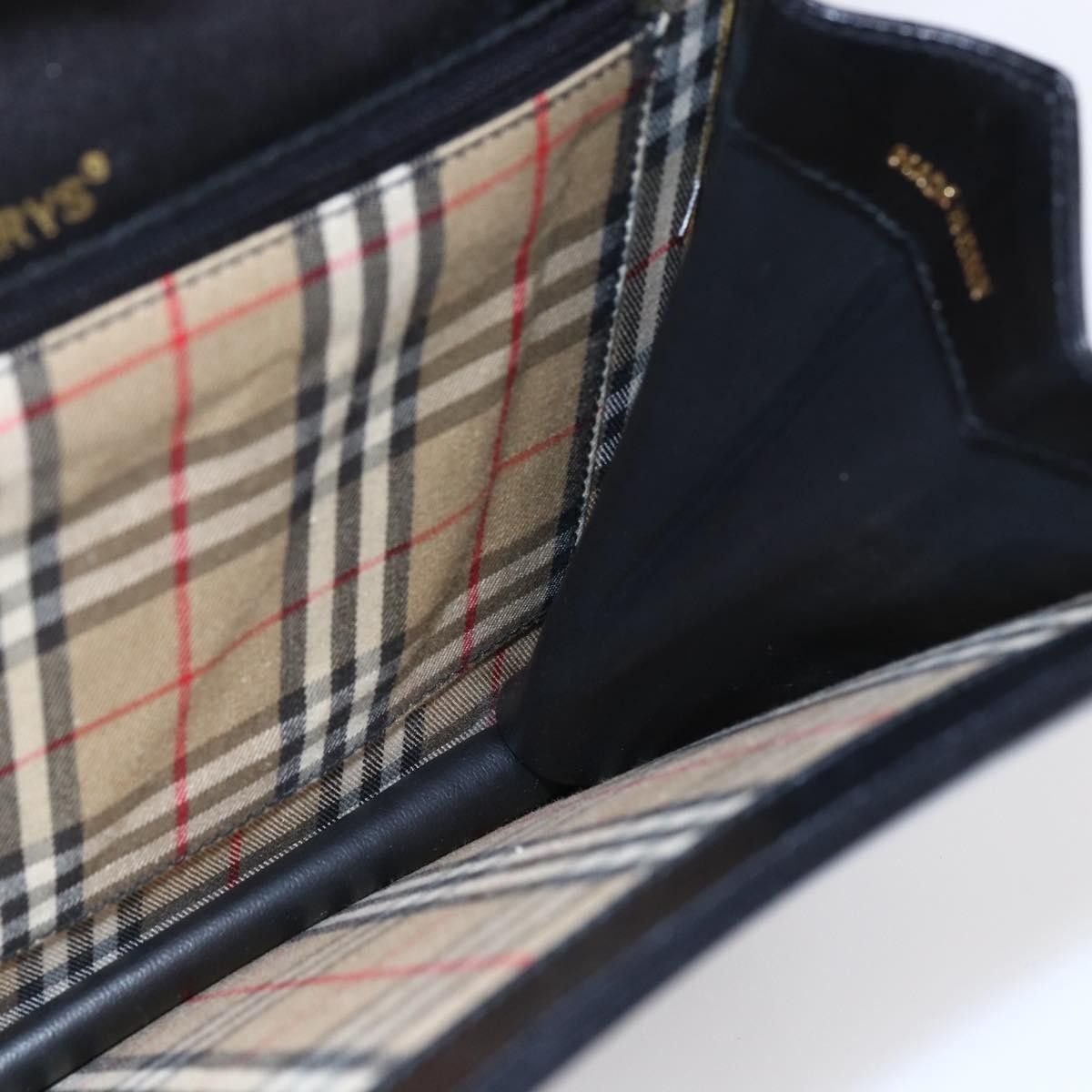 Burberry Burberry Vintage Shoulder Bag Leather Size ONE SIZE - 18 Thumbnail