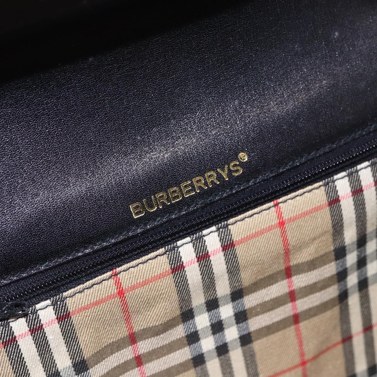 Burberry Burberry Vintage Shoulder Bag Leather Size ONE SIZE - 6 Thumbnail