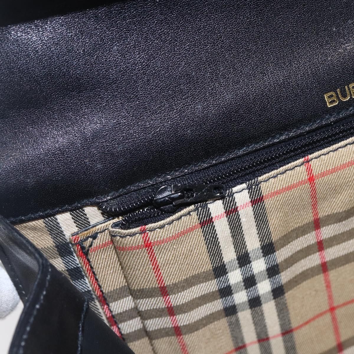 Burberry Burberry Vintage Shoulder Bag Leather Size ONE SIZE - 14 Thumbnail