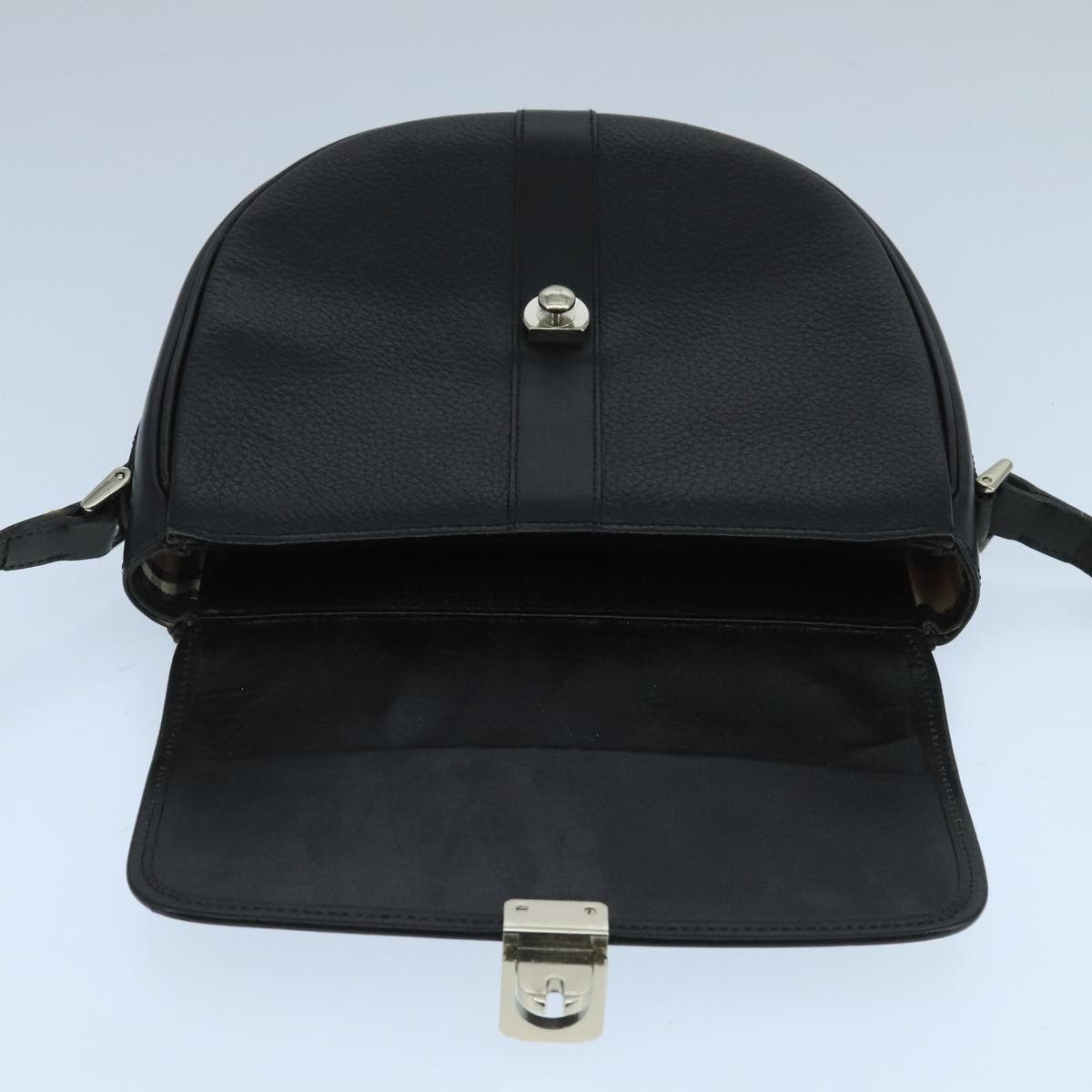 Burberry Burberry Flap Shoulder Bag Leather Size ONE SIZE - 16 Thumbnail