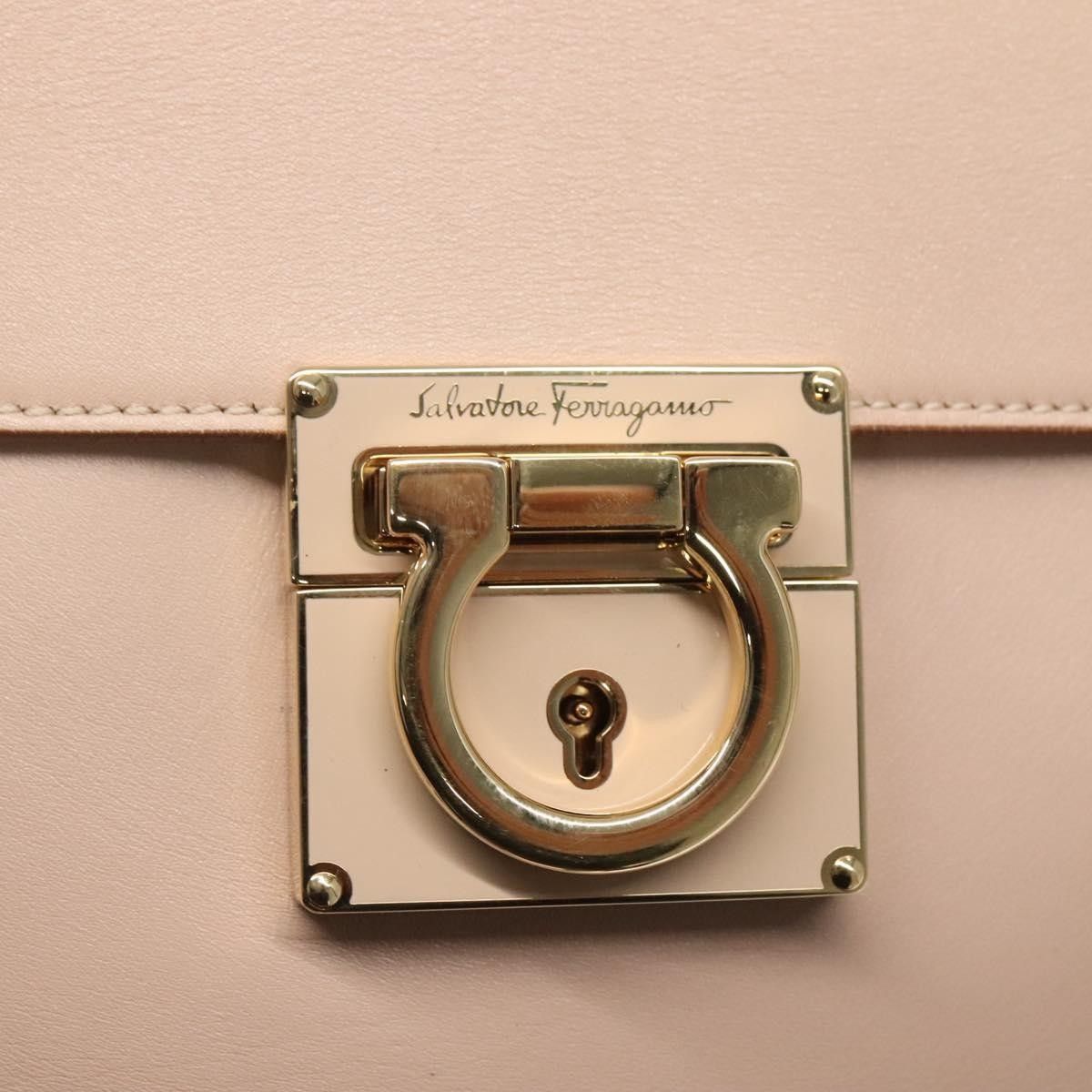 Salvatore Ferragamo Salvatore Ferragamo Sookie Satchel Leather Size ONE SIZE - 12 Thumbnail