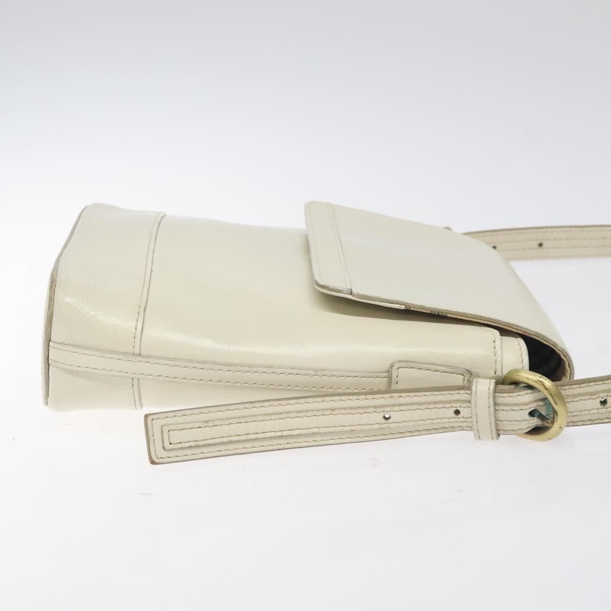 Burberry Burberry Flap Shoulder Bag Leather Size ONE SIZE - 3 Thumbnail
