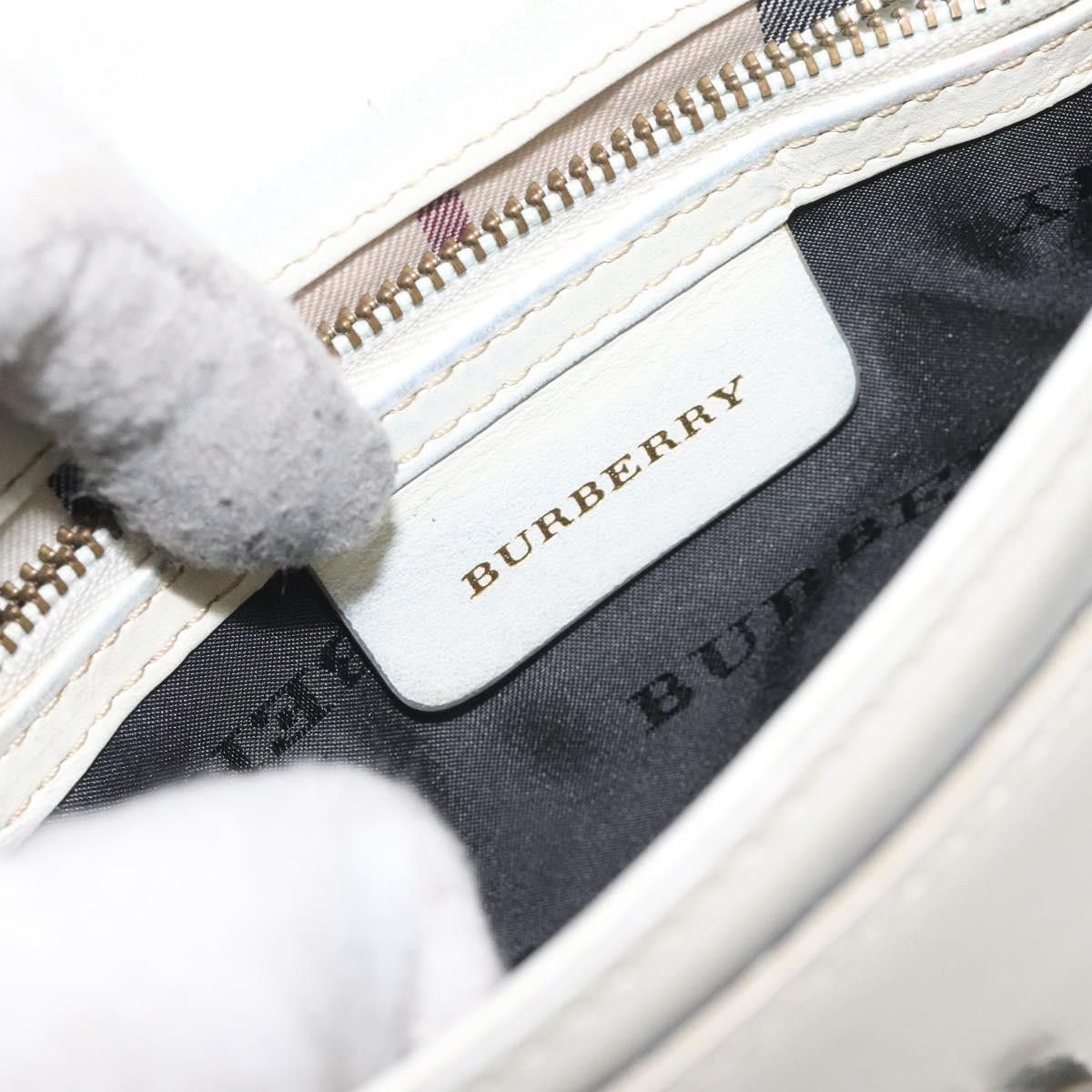 Burberry Burberry Flap Shoulder Bag Leather Size ONE SIZE - 6 Thumbnail