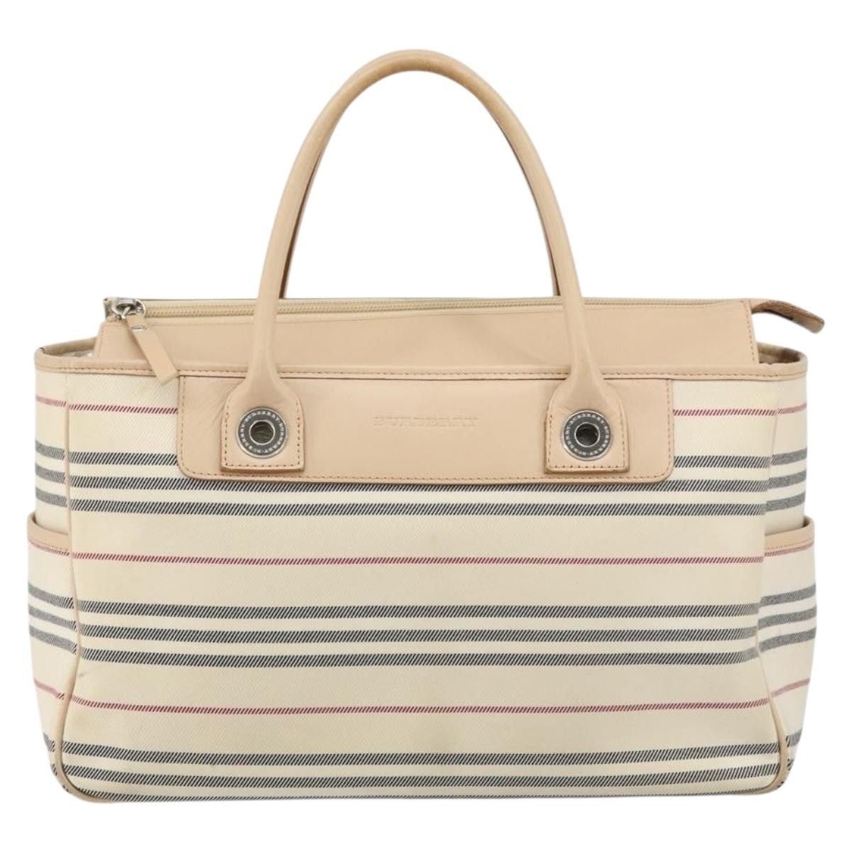 Burberry Burberry Nova Check Tote Canvas and Leather Size ONE SIZE - 18 Thumbnail